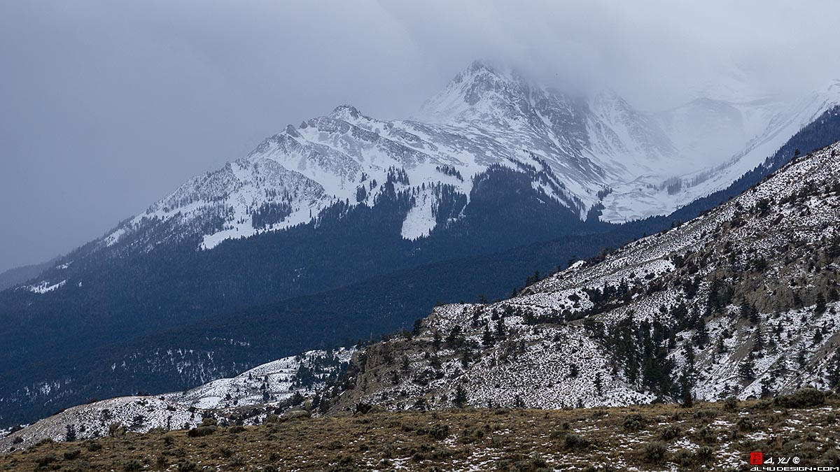 Yellowstone National Park Electric Peak